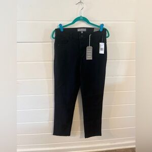 🖤 Wit & Wisdom Black Straight-Leg Jeans – “Ab-Solution” Stretch, Size 8